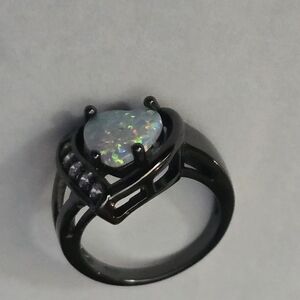 Fire Heart Love Heart Gold Plated